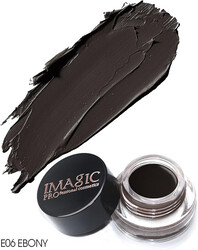 IMAGIC 6 Color Eyebrow Gel Kit with 2 in 1 Brush  Waterproof Long Lasting Brow Gel for Perfectly Defined Brows (Ebony)