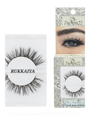 Famina21 Signature 100% Horse Hair Eyelashes, Rukkaiya, Black