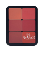 FAMINA21 12-Color Contour-Blusher Cream Palette  Versatile Face Makeup Cream Palette for All Skin Types