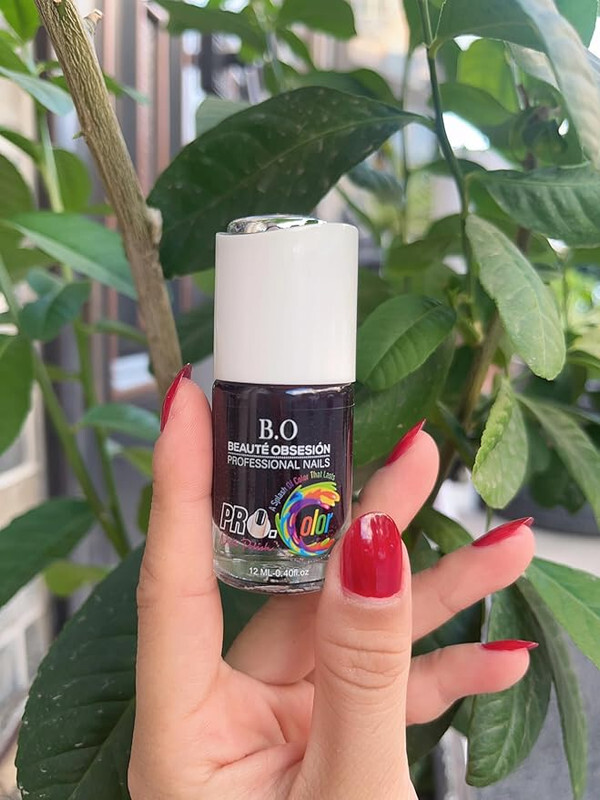 Pro Color Nail Polish Glossy Long wear Multi color 12ml Gel, Big brush, 6 pcs Nail Lacquer G05, 12ML