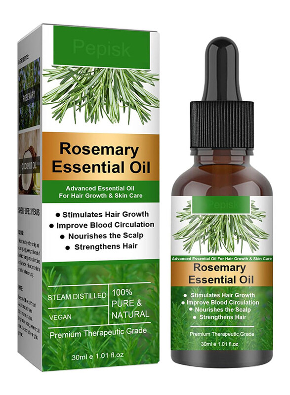 

Rosemary Nourishing Formula to Prevent Hair Loss and Strengthen Scalp Hair Growth Essential Oil, 30ml