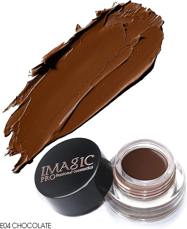 IMAGIC 6 Color Eyebrow Gel Kit with 2 in 1 Brush  Waterproof Long Lasting Brow Gel for Perfectly Defined Brows (Chocolate)