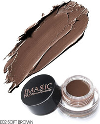 IMAGIC 6 Color Eyebrow Gel Kit with 2 in 1 Brush  Waterproof Long Lasting Brow Gel for Perfectly Defined Brows (Soft Brown)