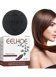 Eelhoe Black and Thick Hair Polygonum Multiflorum Shampoo Soap Bar, 100g