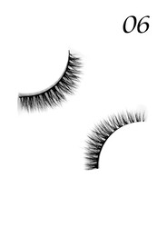 Famina21 Supreme Eyelashes - 20 Models, Natural and Lightweight, Reusable False Eyelashes (FM06)