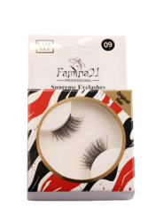 Famina21 Supreme Eyelashes - 20 Models, Natural and Lightweight, Reusable False Eyelashes (FM09)