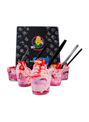 Sidco Foods Strawberry Cream Split Ice Cream, 5 Pieces