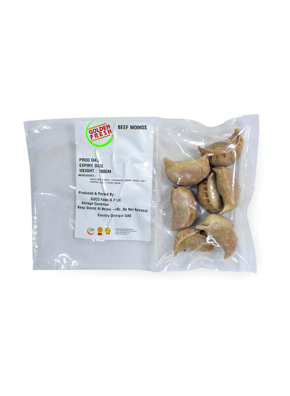 

Golden Fresh Beef Momos Pink Dimsum, 200g