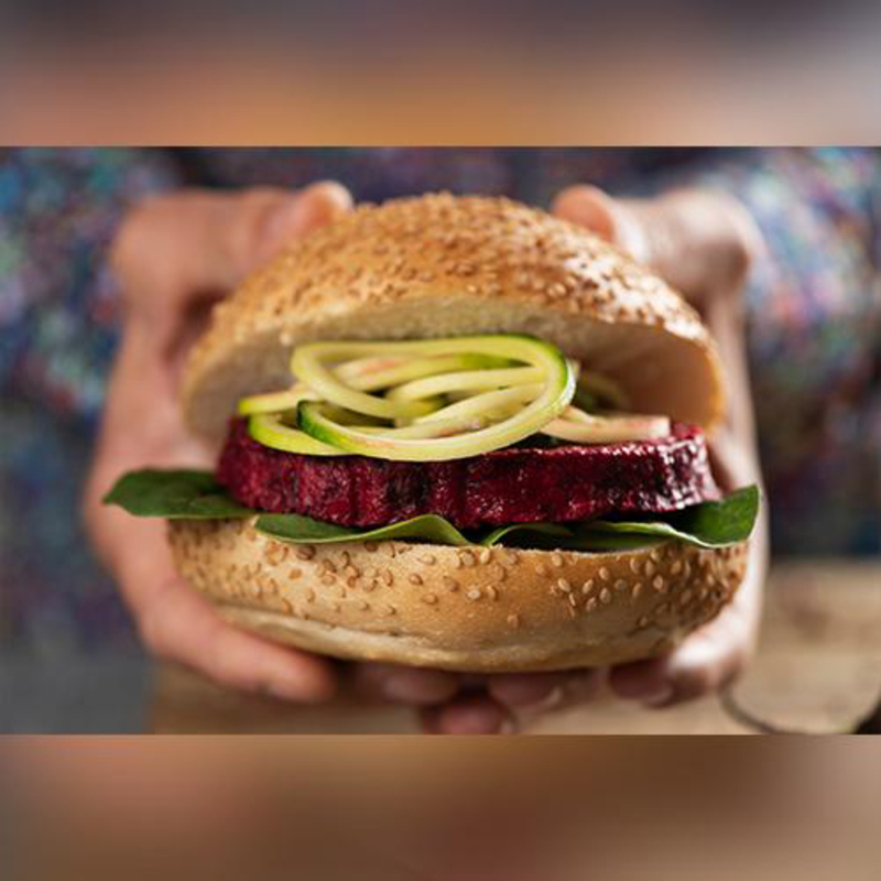Golden Fresh Beetroot Vegan Burger, 4 Pieces, 400g