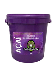 Sambazon Frozen Scoopable Acai, 3.6 Liters