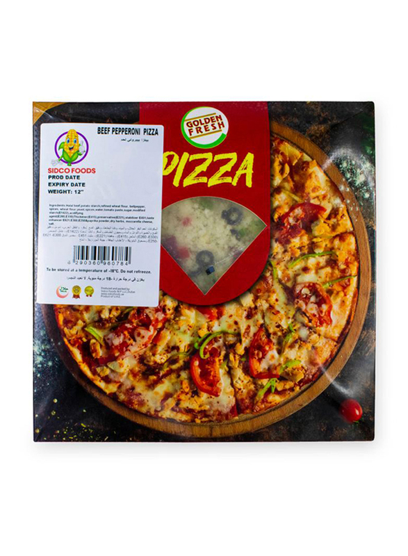 Golden Fresh Beef Pepperoni Large Pizza, 650g