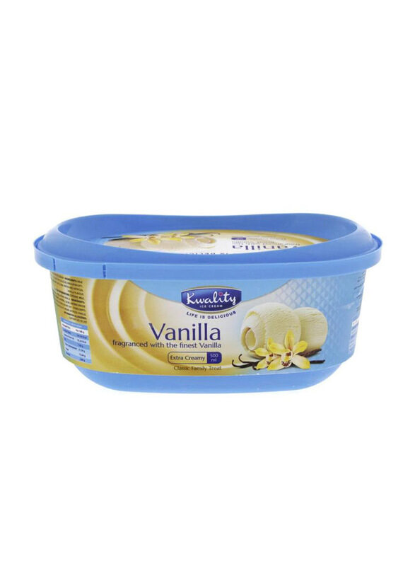 

Kwality Vanilla Ice Cream, 500ml