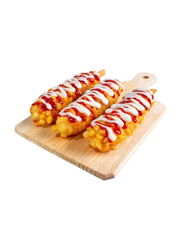 Golden Fresh Cheesy Chicken Corn Dog, 3 Pieces, 280g