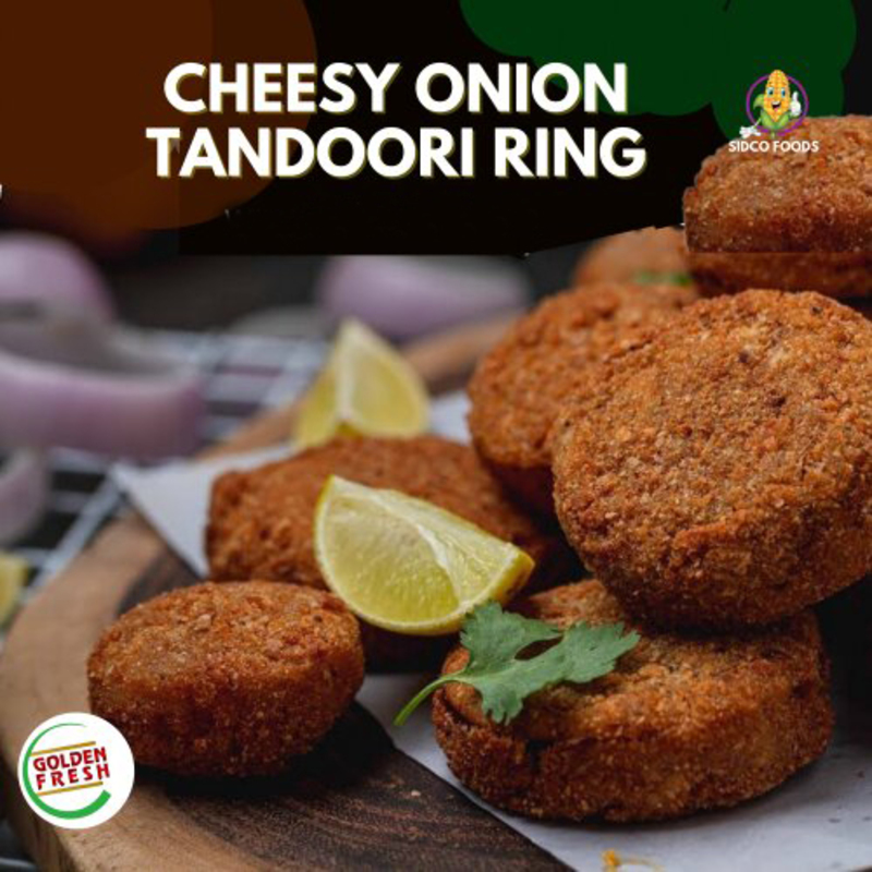 Golden Fresh Cheesy Tandoori Onion Rings, 300g