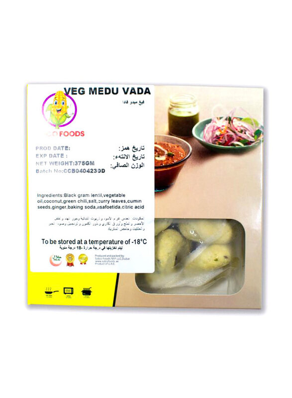 

Sidco Foods Veg Medhu Vada, 375g