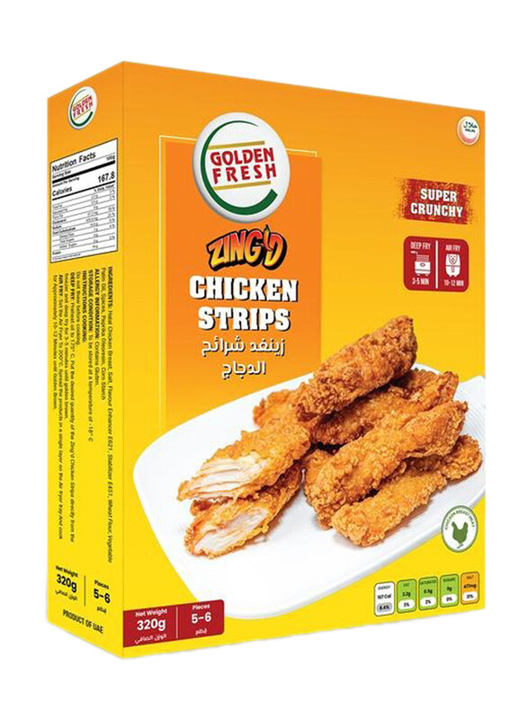 

Golden Fresh Chicken Zinger Strips, 320g