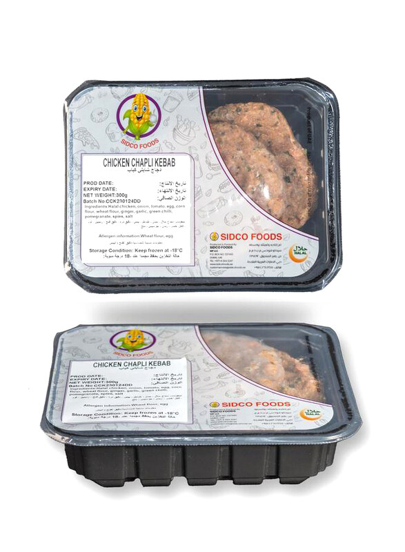 

Sidco Foods Chicken Chapli Kebab, 4 Pieces, 300g