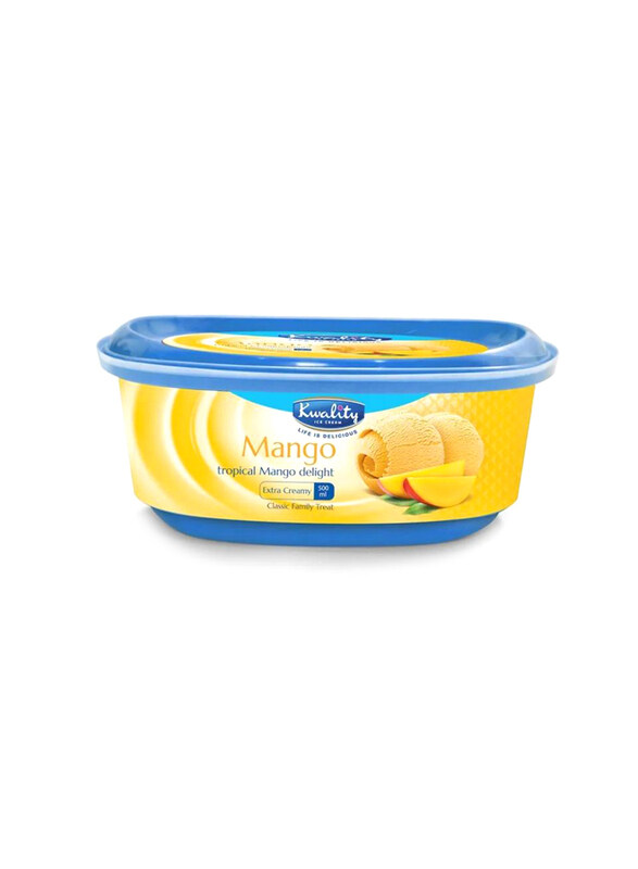 

Kwality Mango Ice Cream, 500ml