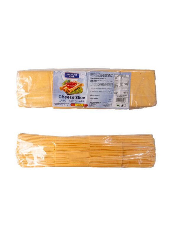 

American Mark Yellow Cheese Slice, 200 Slices