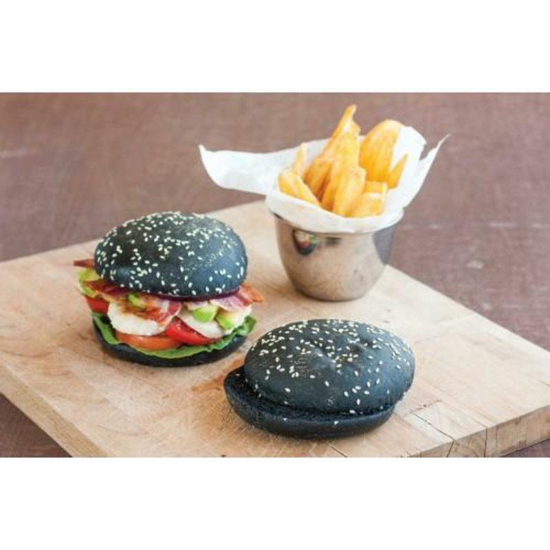 Golden Fresh Black Burger Bun Sesame, 6 x 480g