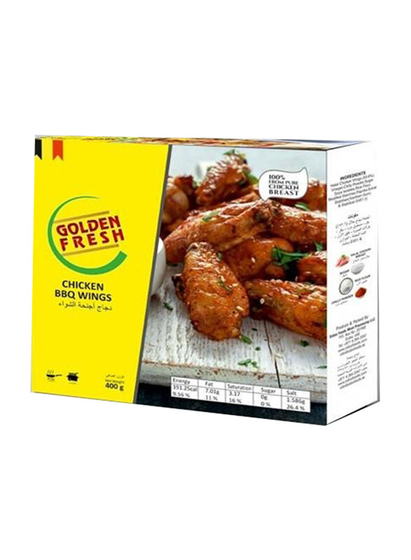 

Golden Fresh BBQ Chicken Wings Marinated, 400g