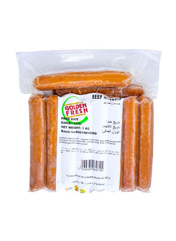 

Golden Fresh Beef Hot Dog, 18-20 Pieces, 1 Kg