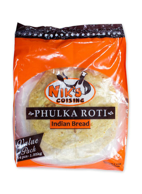 Niks Cousine Phulka Roti, 54 Pieces, 1.35 Kg