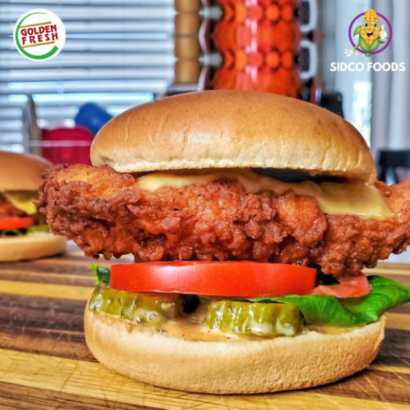 Golden Fresh Chick & Fill Spicy Chicken Burger, 500g