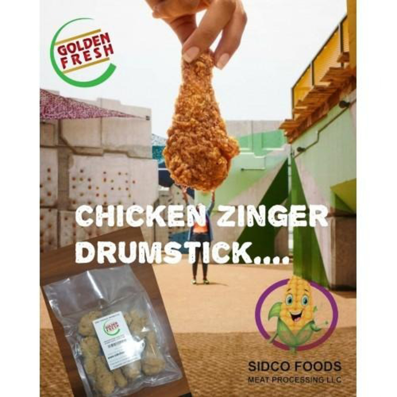 Golden Fresh Chicken Zinger drumstick, 500g