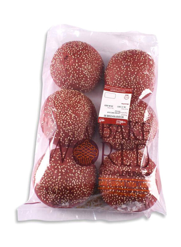 

Golden Fresh Sesame Red Burger Bun, 6 Pieces, 480g