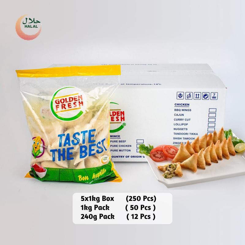 

Golden Fresh Chicken Samosa, 1 Kg