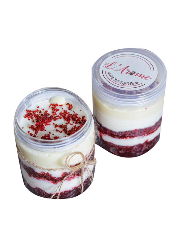 L'Arome Patisserie Red Velvet White Chocolate Jar, 1 Piece