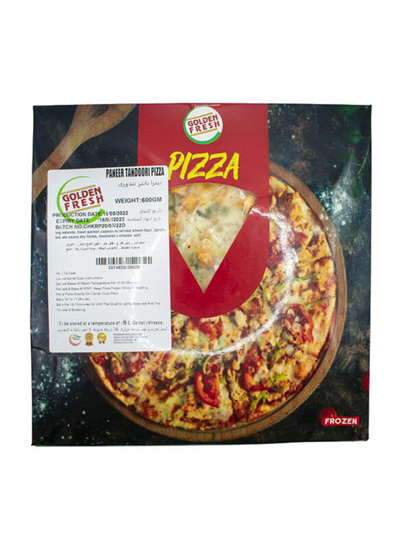 

Golden Fresh Paneer Tandoori Pizza, 11 Inch, 625g