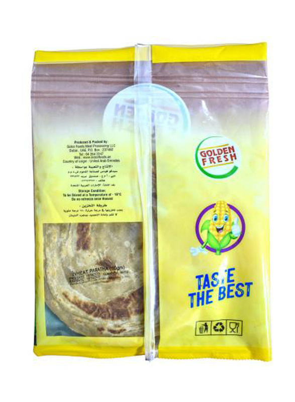 Golden Fresh Wheat Paratha, 6 Inch, 4 Pieces