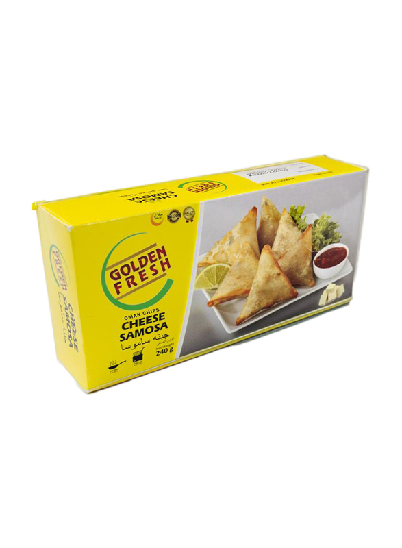 Golden Fresh Kraft Oman Cheese Samosa, 12 Pieces, 240g