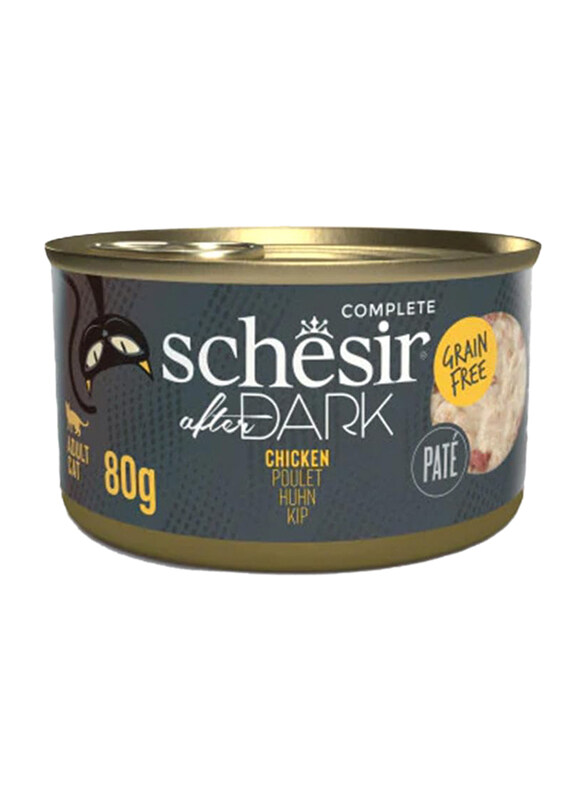 

Schesir After Dark Pate Chicken Wet Cat Food, 12 x 80g