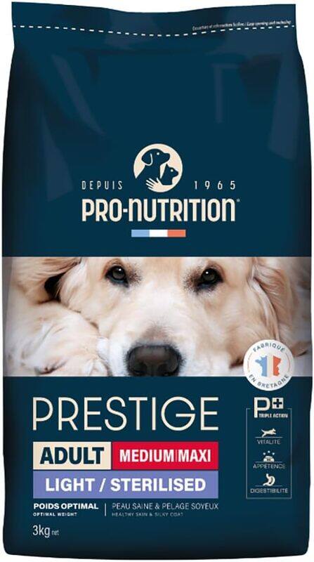 

Prestige Medium Light - 3kg: Balanced Nutrition for Medium-Breed Dogs