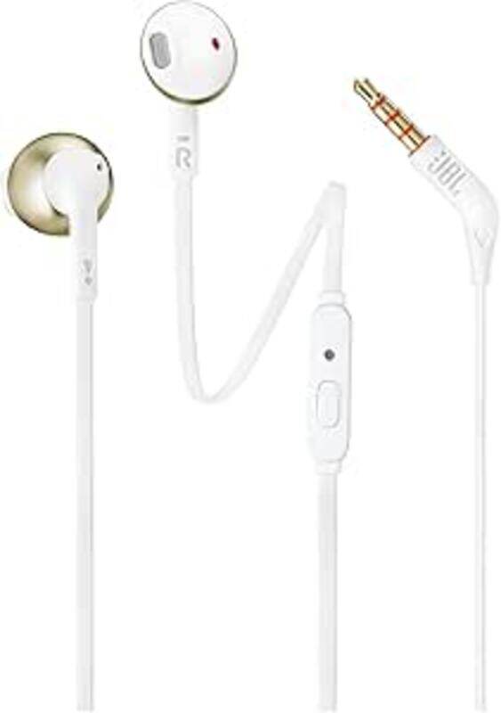 

JBL TUNE205 SILVER EARPHONE