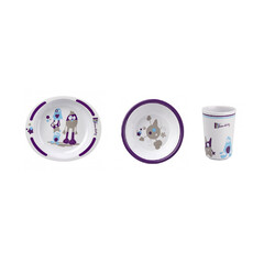 Melamine Tableware Set Purple
