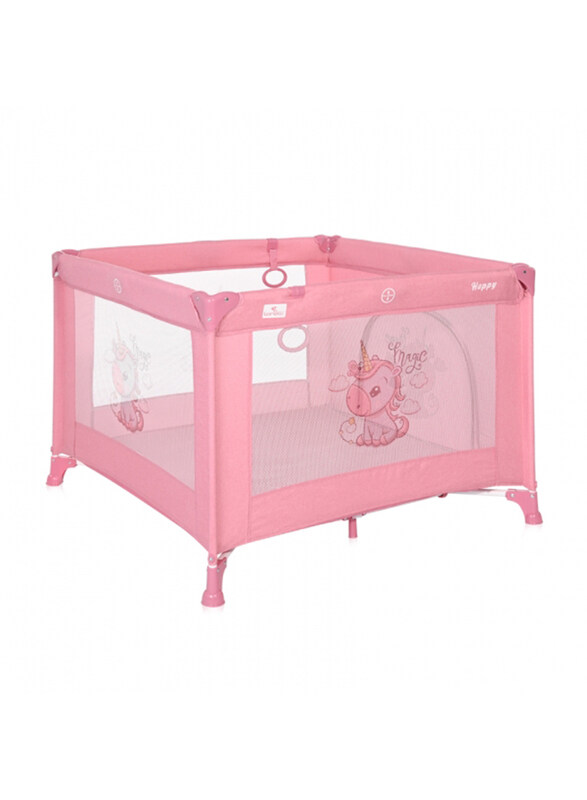 

Lorelli Premium Happy Game Zone Playpen, Unicorn, Rose Velvet