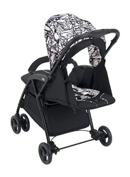 Cam Curvi Lightweight Baby Stroller, Printed White