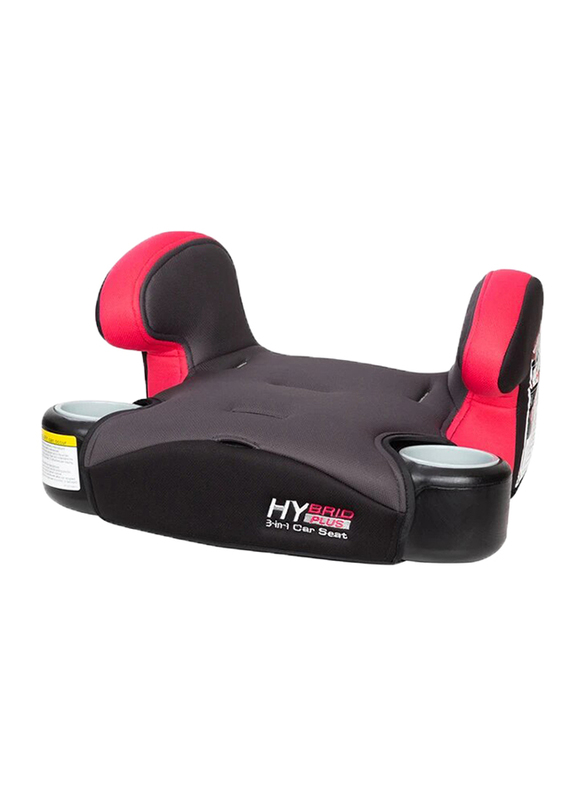 Baby Trend Hybrid Plus 3-in-1 Kids Car Seat, Azalea, Red/Black