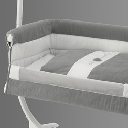 Cam Cullami Co Bed Cradle for Baby, Luxury, Grey
