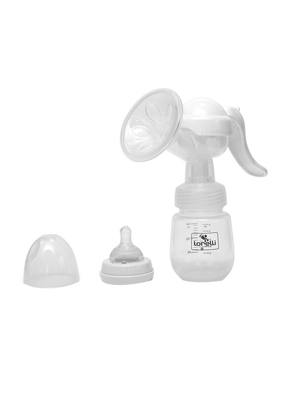 

Lorelli Classic Manual Breast Pump Assistant with Bottle, White