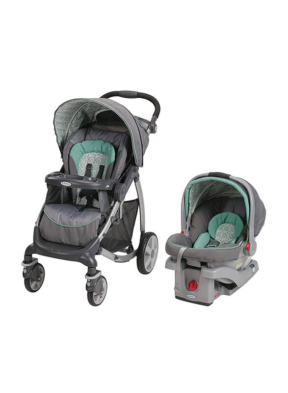

Graco Stylus Click Connect Winslet Travel System Baby Stroller, Grey
