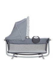 Baby Trend Retreat Nursery Center Play Yard with Bassinet, Hint of Mint, Mint/Black