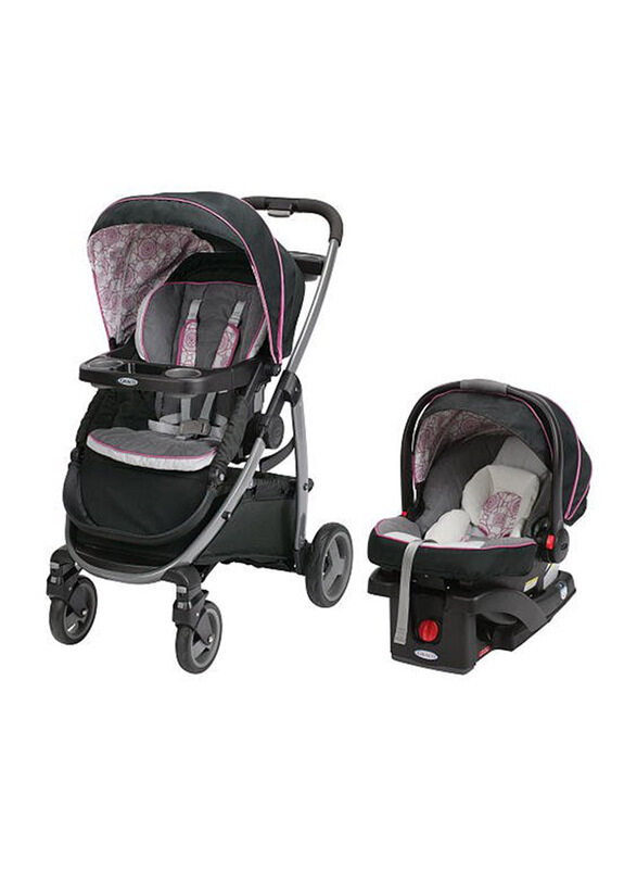 

Graco Modes Sport Click Connect Travel System Baby Stroller, Zola, Black