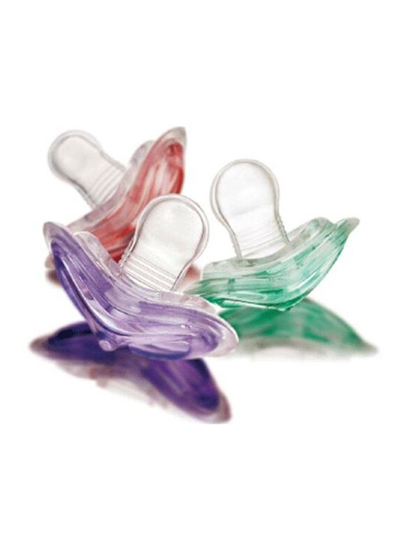 

Farlin J'aime Stretchy Pacifier, 6+ Months, Green/Purple/Red