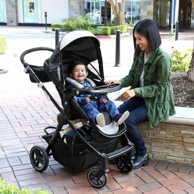 Baby Trend City Clicker Pro Snap Gear Travel System Baby Stroller, Black