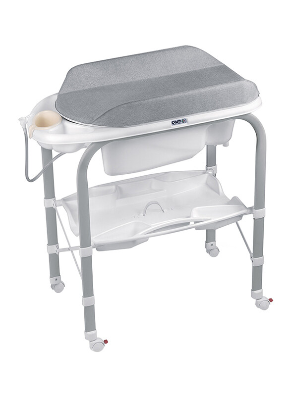 

Cam Cambio Bathroom Changing Table for Baby, Ash Grey